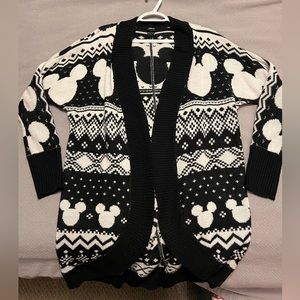 Plus Sized Mickey Mouse Cardi